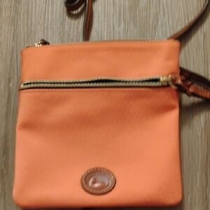 Dooney & Bourke Vibrant Orange Crossbody Bag